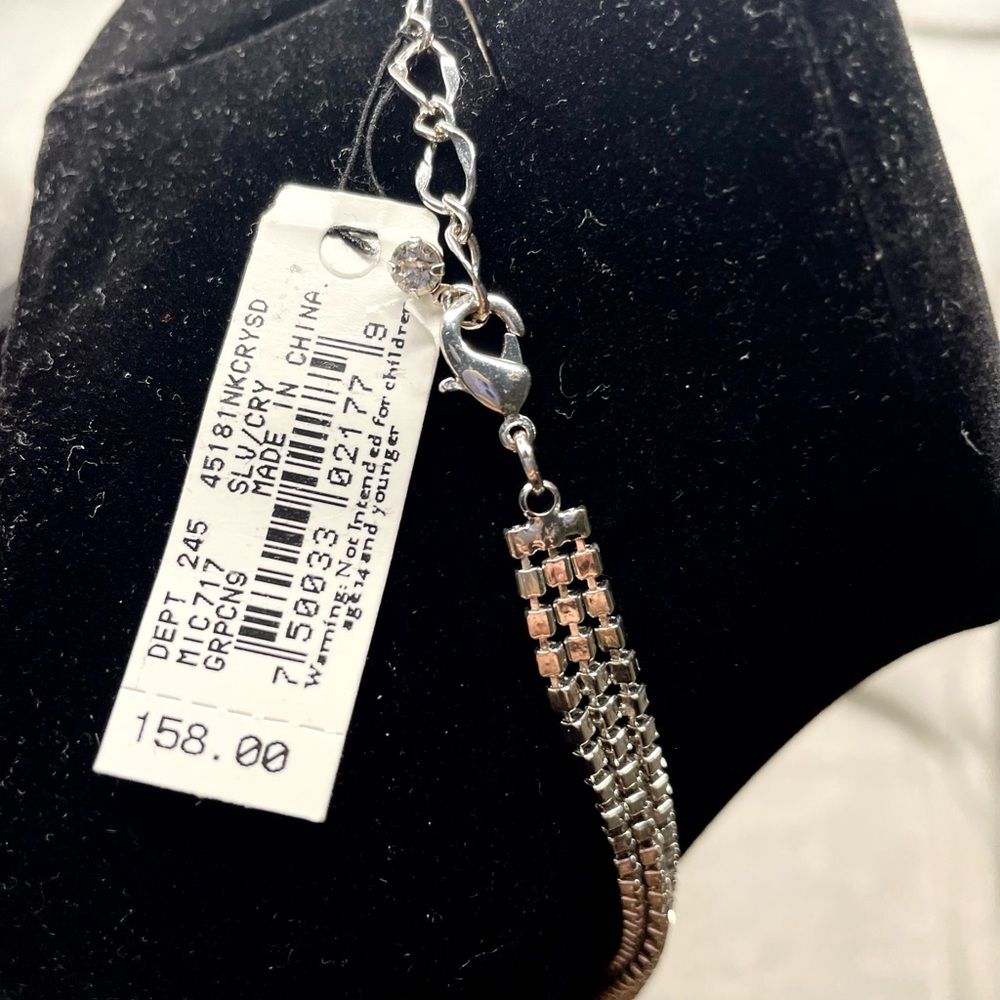 Cezanne Rhinestone Statement Sensitive Skin Neckl… - image 6